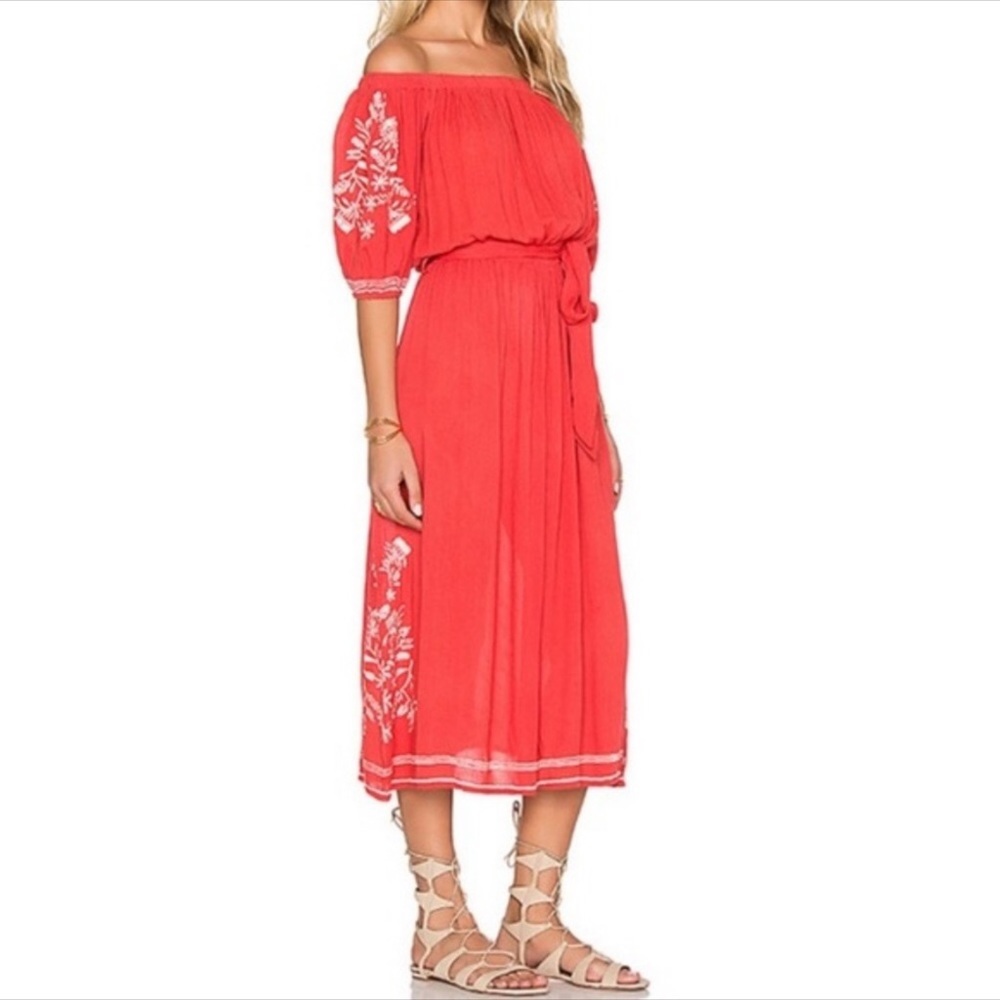 Tularosa embroidered dress